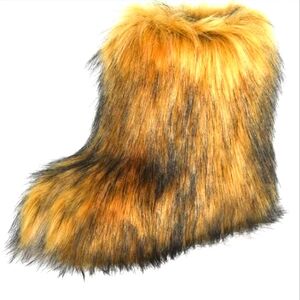 Furry boots